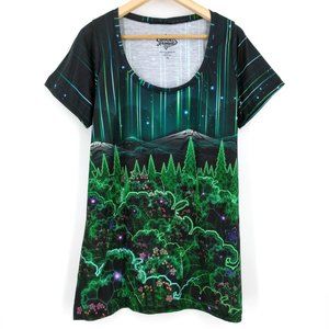 Samuel Farrand Biosynthebliss Allover Print Shirt